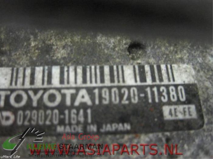 Distribuidor de corriente de un Toyota Starlet (EP9) 1.3,XLi,GLi 16V 1997