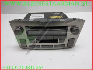 Used Radio CD player Toyota Avensis Wagon (T25/B1E) 1.8 16V VVT-i Price on request offered by Kleine Staarman B.V. Autodemontage