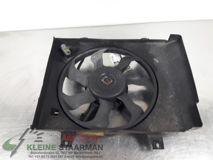 Cooling fan housing from a Kia Picanto (BA) 1.1 12V 2005