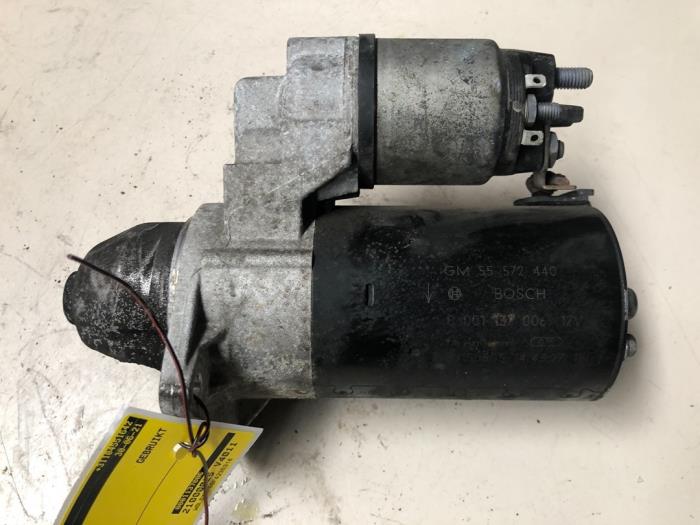 Gebrauchte Anlasser Opel Corsa E 1.4 Turbo 16V Preis € 43,56 Mit Mehrwertsteuer angeboten von Autosloperij de Turk