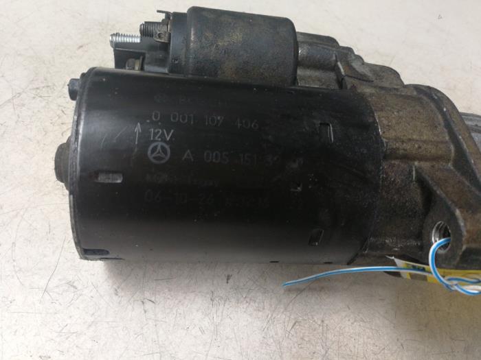 Used Starter Mercedes CLK (R209) 1.8 200 K 16V Price € 32,67 Inclusive VAT offered by Autosloperij de Turk