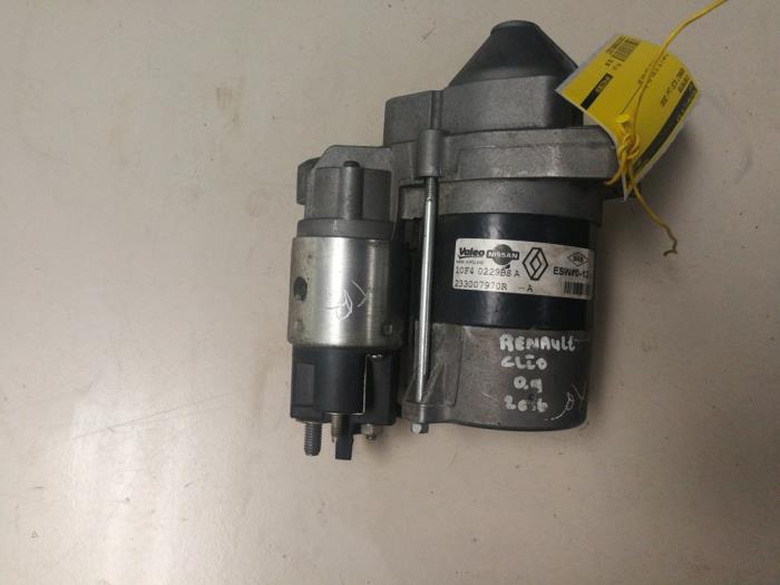 Gebrauchte Anlasser Renault Clio IV (5R) 0.9 Energy TCE 90 12V GPL Preis € 24,20 Mit Mehrwertsteuer angeboten von Autosloperij de Turk