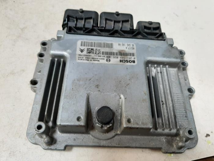 Engine management computer from a Peugeot 207 CC (WB)  2007