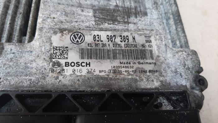 Stacyjka + sterownik z Volkswagen Passat (362) 2.0 TDI 16V 170 4Motion 2012