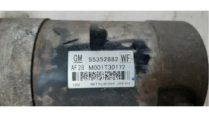 Starter from a Opel Insignia 2.0 CDTI 16V 130 Ecotec 2010