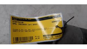 Starter from a Opel Insignia 2.0 CDTI 16V 130 Ecotec 2010
