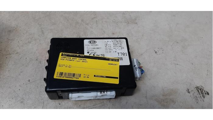 Used Body control computer Kia Picanto (TA) 1.0 12V Bi-Fuel Price € 32,67 Inclusive VAT offered by Autosloperij de Turk