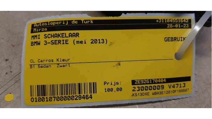 MMI Schalter BMW 3 serie 320d 2.0 16V EfficientDynamicsEdition