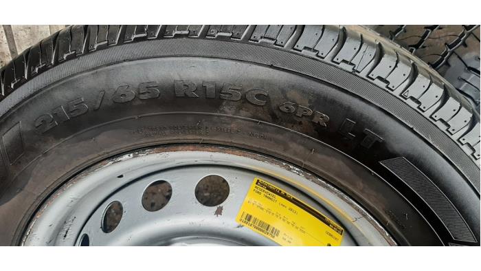 Spare wheel from a Ford Transit Custom 2.2 TDCi 16V 2013