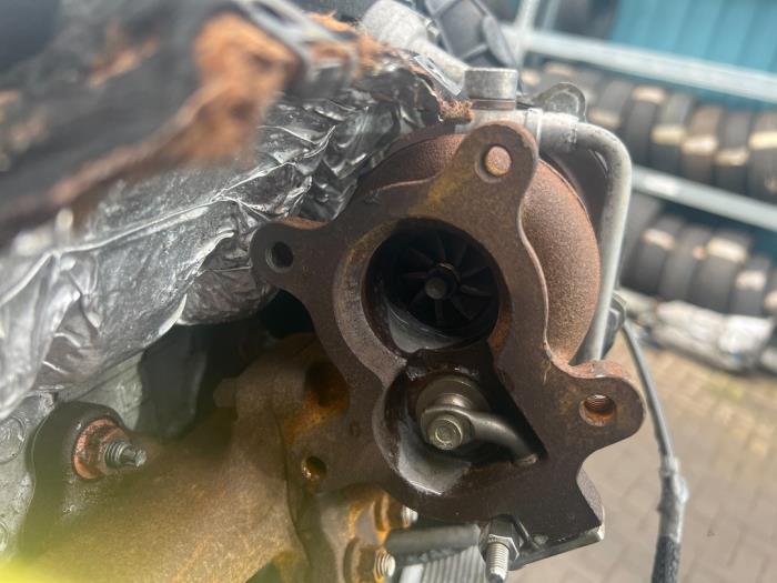Motor van een Mazda 2 (DE) 1.4 CDVi 16V 2009