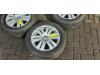 Sport rims set + tires from a Volkswagen Eos (1F7/F8), 2006 / 2015 1.4 TSI 16V BlueMotion, Convertible, Petrol, 1.390cc, 90kW (122pk), FWD, CAXA, 2007-11 / 2015-08 2008