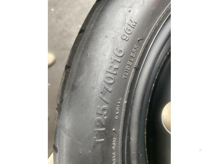 Reserverad Volkswagen Golf VI 1.4 TSI 160 16V - Stahl HANKOOK 