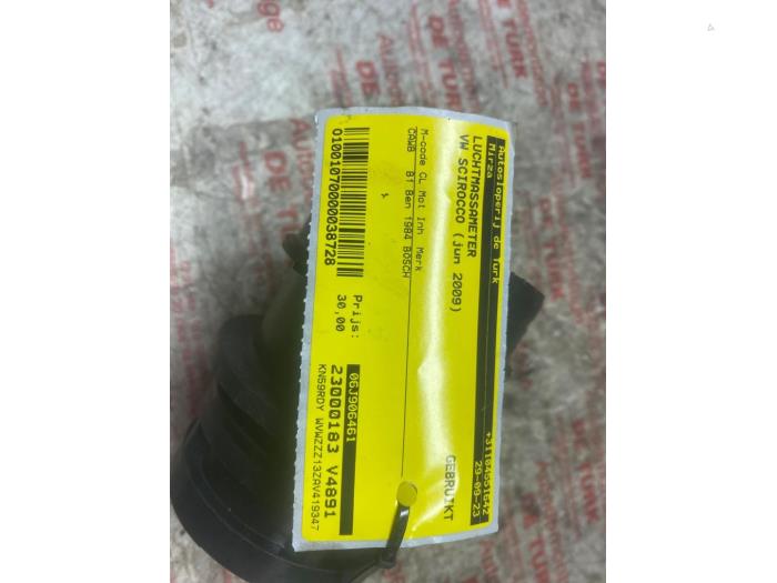 Air mass meter Volkswagen Scirocco 2.0 TSI 16V 06J906461 1379W3 BOSCH