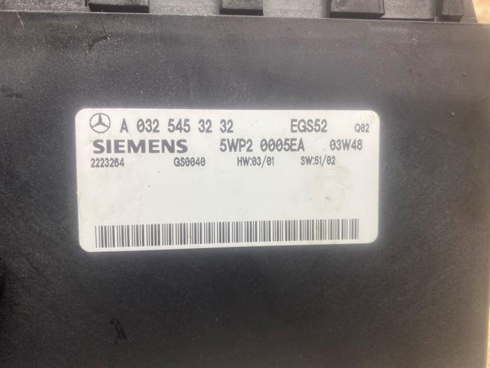 Automatic gearbox computer from a Mercedes-Benz C Sportcoupé (C203) 1.8 C-180K 16V 2005
