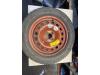 Spare wheel from a Renault Clio III (BR/CR), 2005 / 2014 1.2 16V TCe 100, Hatchback, Petrol, 1.149cc, 74kW (101pk), FWD, D4F784; D4FH7, 2007-05 / 2014-12, BR1P; BR14; BRC4; BRCP; CR14; CR1P; CRC4; CRCP 2008