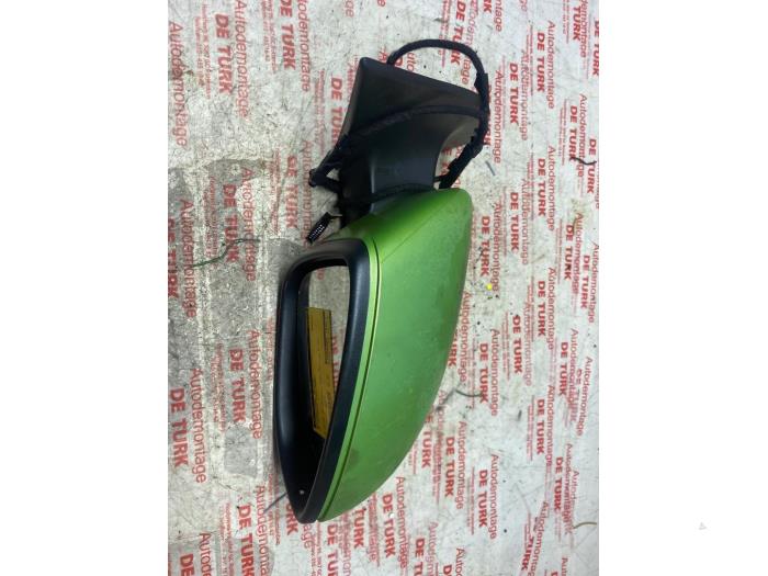 Wing mirror, right from a Volkswagen Scirocco (137/13AD) 1.4 TSI 160 16V 2009