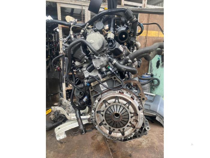 Motor van een Fiat Fiorino (225) 1.3 JTD 16V Multijet 2009