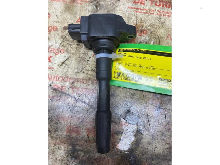 Usagé Bobine Nissan Juke (F15) 1.2 DIG-T 16V Prix € 26,62 Prix TTC proposé par Autosloperij de Turk