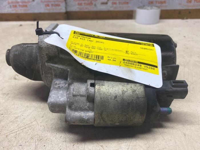Used Starter Kia Rio III (UB) 1.4 CVVT 16V Price € 43,56 Inclusive VAT offered by Autosloperij de Turk