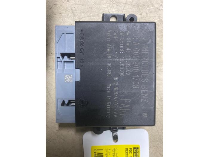 Usados Módulo PDC Mercedes A (W176) 2.0 A-250 Turbo 16V Precio € 32,67 IVA incluido ofrecido por Autosloperij de Turk