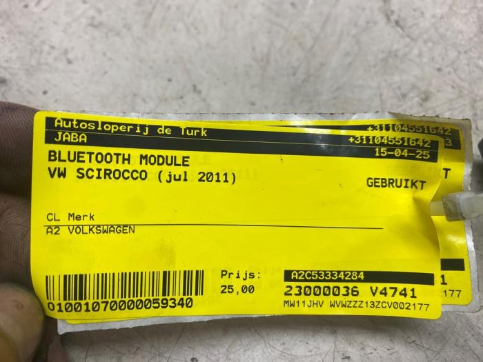 Modul Bluetooth z Volkswagen Scirocco (137/13AD) 1.4 TSI 160 16V 2011