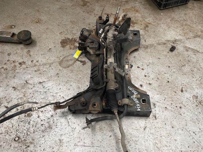 Unterrahmen van een Opel Vivaro 2.0 CDTI 122 2020