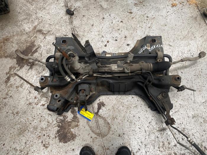 Unterrahmen van een Opel Vivaro 2.0 CDTI 122 2020