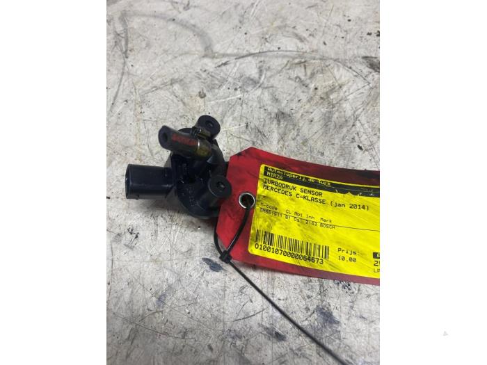 Gebrauchte Turbodruck Sensor Mercedes C (W204) 2.2 C-220 CDI 16V BlueEFFICIENCY Preis € 12,10 Mit Mehrwertsteuer angeboten von Autosloperij de Turk
