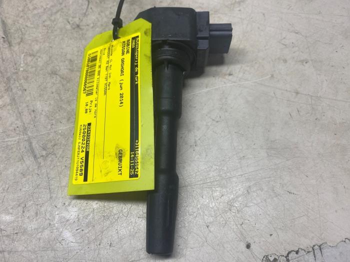 Bobine Nissan Qashqai (J11), 2013 / 2021 1.2 DIG-T 16V, SUV, Essence, 1 197cc, 85kW (116pk), FWD, HRA2DDT, 2013-11 / 2018-08, J11D (Occasion)