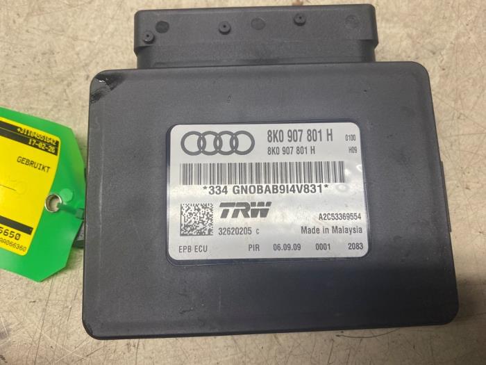 Używane Modul hamulca postojowego Audi A4 Avant (B8) 2.0 TFSI 16V Cena € 24,20 Z VAT oferowane przez Autosloperij de Turk