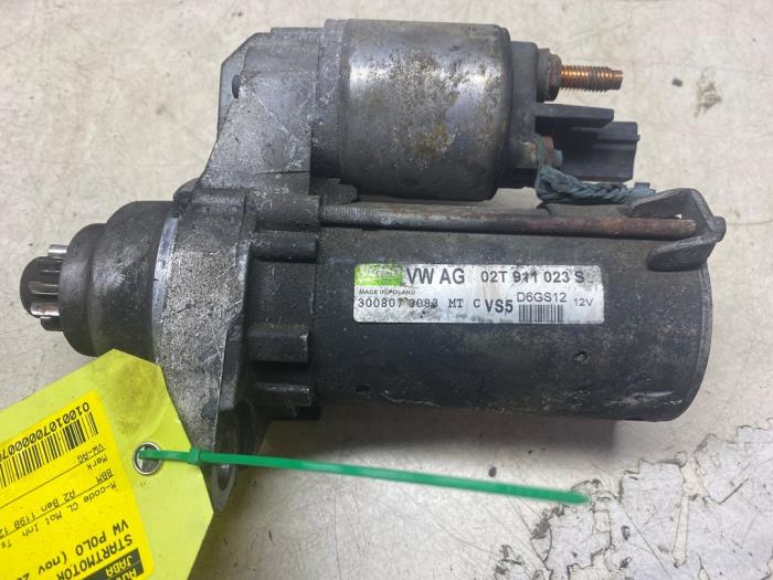 Used Starter Volkswagen Polo IV (9N1/2/3) 1.2 Price € 24,20 Inclusive VAT offered by Autosloperij de Turk