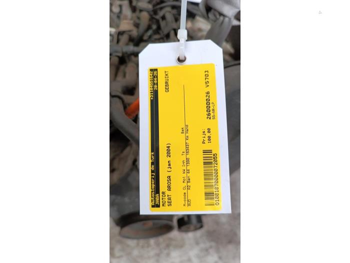 Engine from a Seat Arosa (6H1) 1.4i 2004