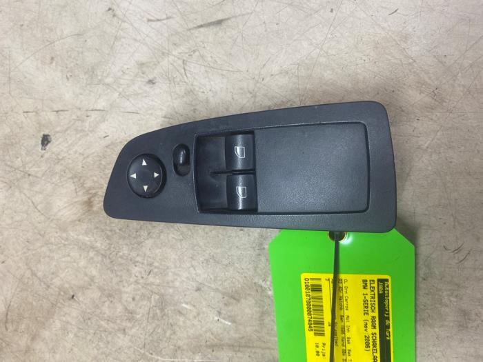 Usados Interruptor de ventanilla eléctrica BMW 1 serie (E87/87N) 116i 1.6 16V Precio € 12,10 IVA incluido ofrecido por Autosloperij de Turk