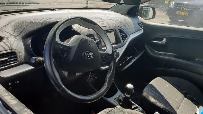 Juego y módulo de airbag de un Kia Picanto (TA) 1.0 12V 2014