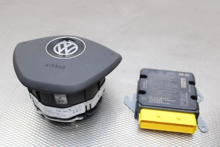 Airbag set+module from a Volkswagen Passat (3G2) 1.4 TSI GTE 16V 2016