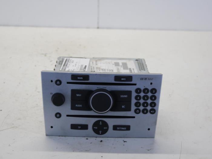 Radio van een Opel Meriva 1.6 16V 2005