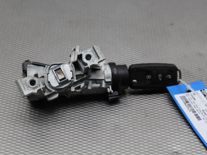 Ignition lock + key Volkswagen Tiguan 2.0 TDI 16V 1K0905841