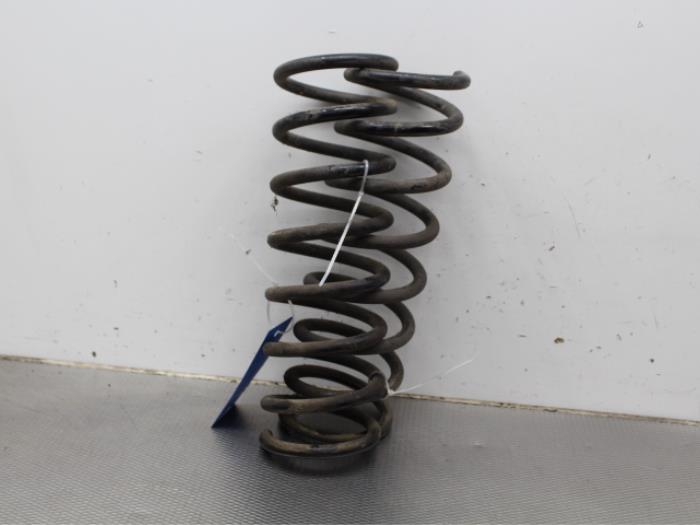 Rear coil spring from a Volvo V40 (MV) 1.6 T2 GTDi 16V 2014