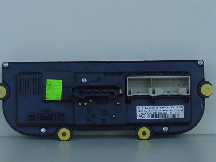 Used Volkswagen Transporter T5 2.0 BiTDI DRF Heater control panel