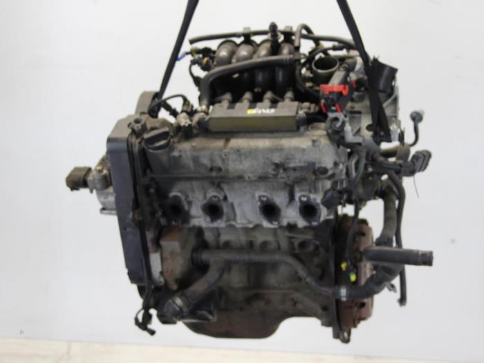 Motor van een Fiat Grande Punto (199) 1.4 2008