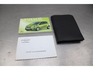 Used Instruction Booklet Chevrolet Spark 1.0 16V Bifuel Price € 25,00 Margin scheme offered by Gebr Opdam B.V.