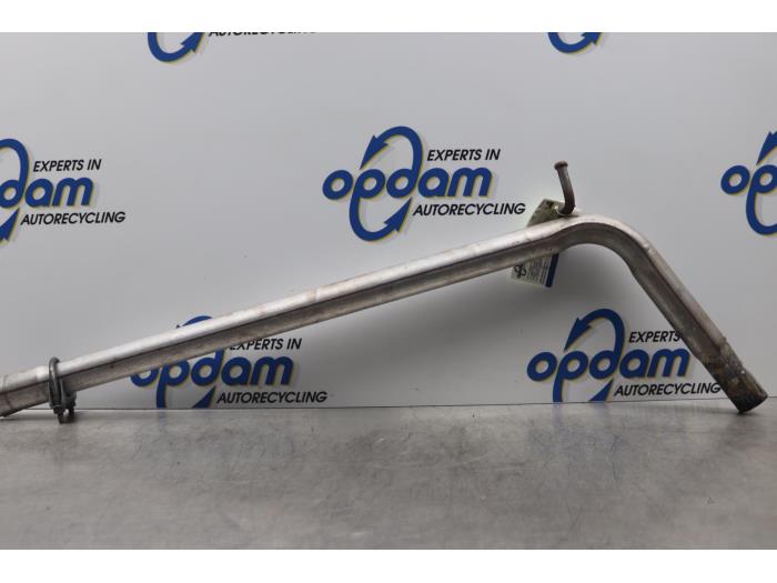 Exhaust middle section from a Volkswagen Polo IV (9N1/2/3) 1.2 2007