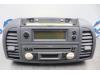 Radio from a Nissan Micra (K12), 2003 / 2010 1.2 16V, Hatchback, Petrol, 1.240cc, 59kW (80pk), FWD, CR12DE, 2003-01 / 2010-06, K12BB02; K12FF02; K12FF03 2003