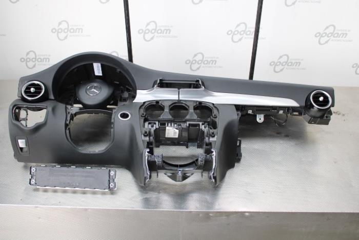 Airbag Set+Modul van een Mercedes-Benz C (W205) C-350 e 2.0 16V 2015