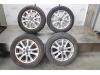 Set of sports wheels from a Mazda 3 (BM/BN), 2013 / 2019 2.0 SkyActiv-G 120 16V, Hatchback, Petrol, 1.997cc, 88kW (120pk), FWD, PEY7; PEY5; PEXL, 2013-09 / 2019-05 2015