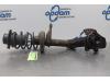 Front shock absorber rod, left from a Opel Astra F (56/57), 1991 / 1998 1.6i 16V, Saloon, 4-dr, Petrol, 1.598cc, 74kW (101pk), FWD, X16XEL, 1994-08 / 1998-09 1997