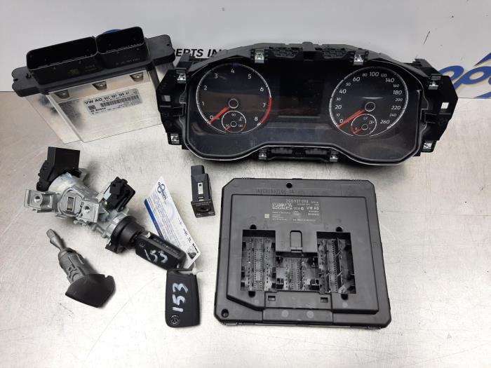 Used Engine management computer Volkswagen Polo VI (AW1) 1.0 TSI 12V Price € 340,00 Margin scheme offered by Gebr Opdam B.V.