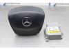 Left airbag (steering wheel) from a Mercedes Citan (415.6), 2012 / 2021 1.5 109 CDI, Delivery, Diesel, 1.461cc, 66kW (90pk), FWD, OM607951; K9K, 2012-11 / 2021-08, 415.601; 415.603; 415.605 2014