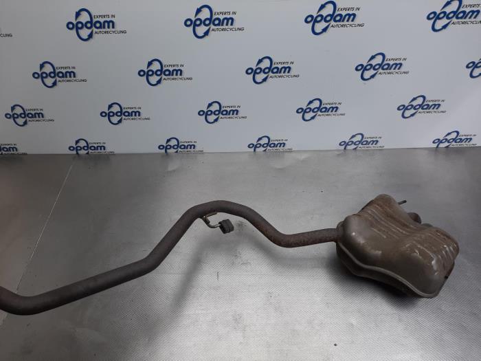 Exhaust central + rear silencer Saab 9-3 II 2.0t 16V - 12794248 