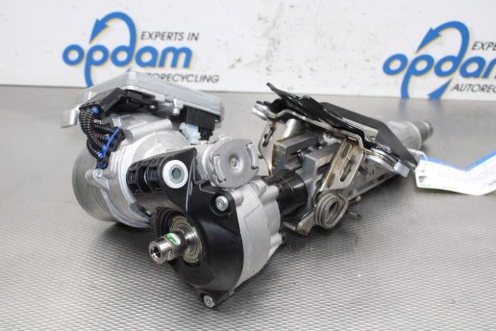 Steering column housing from a Volkswagen Polo VI (AW1) 1.0 TSI 12V BlueMotion 2019